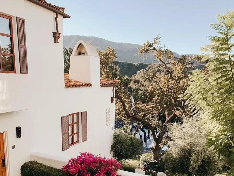 Spanish architecture at the Ojai Valley Inn