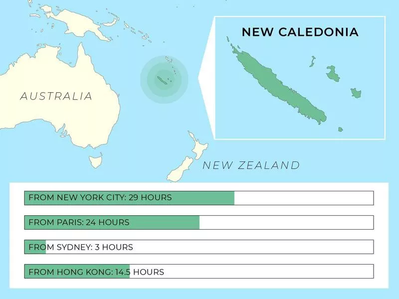 New Caledonia map