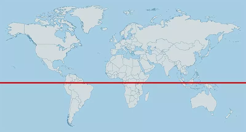 map of heatwaves