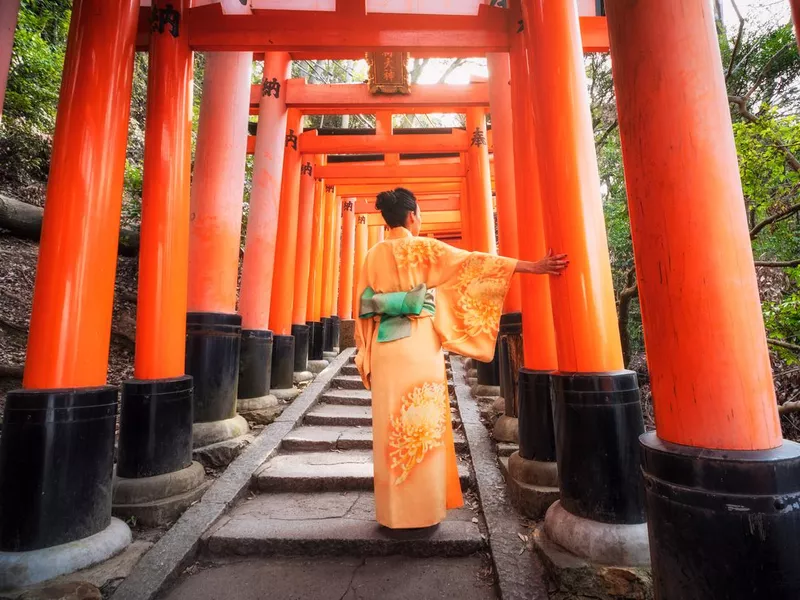 Fushimi Inari Taisha shrine in Kyoto