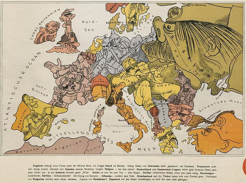 Map of Europe