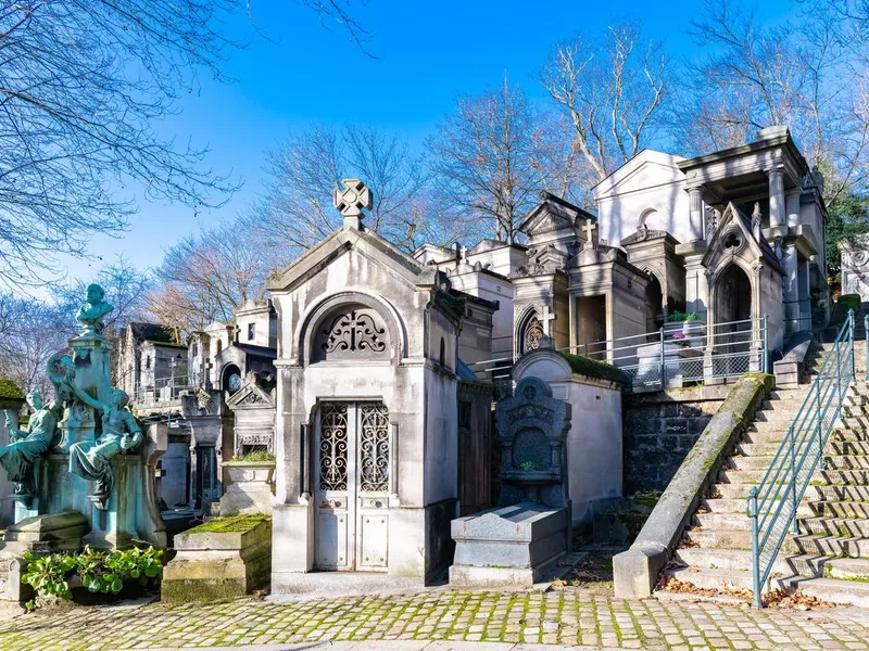 Paris, the Pere-Lachaise cemetery