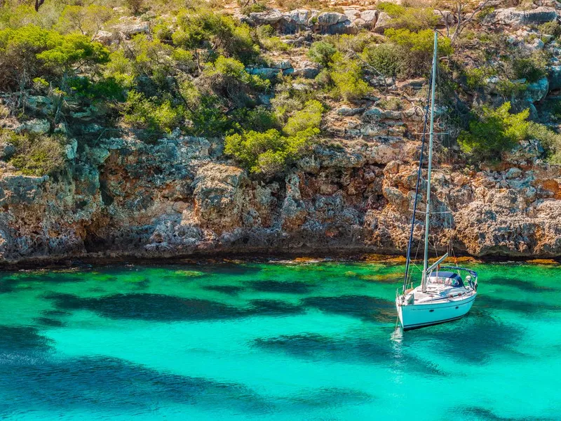 Yacht in St. Barts