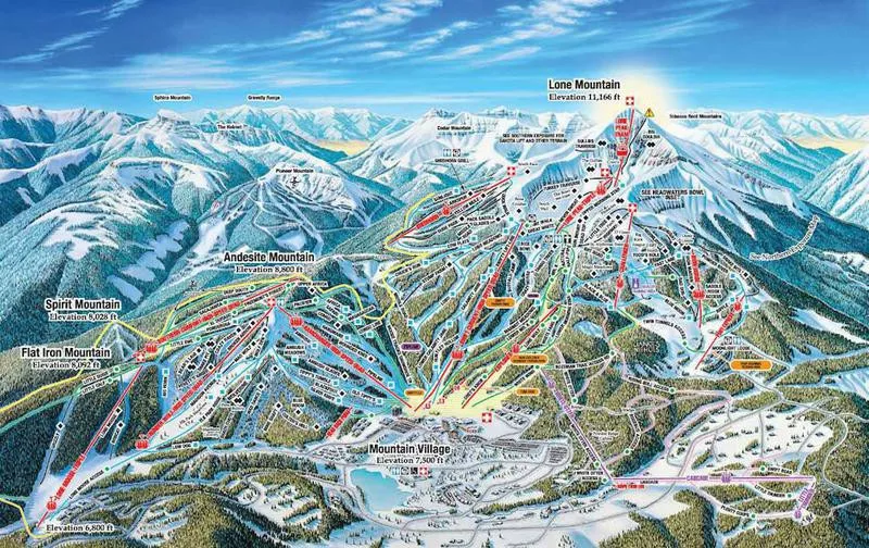 Big Sky Trail Map