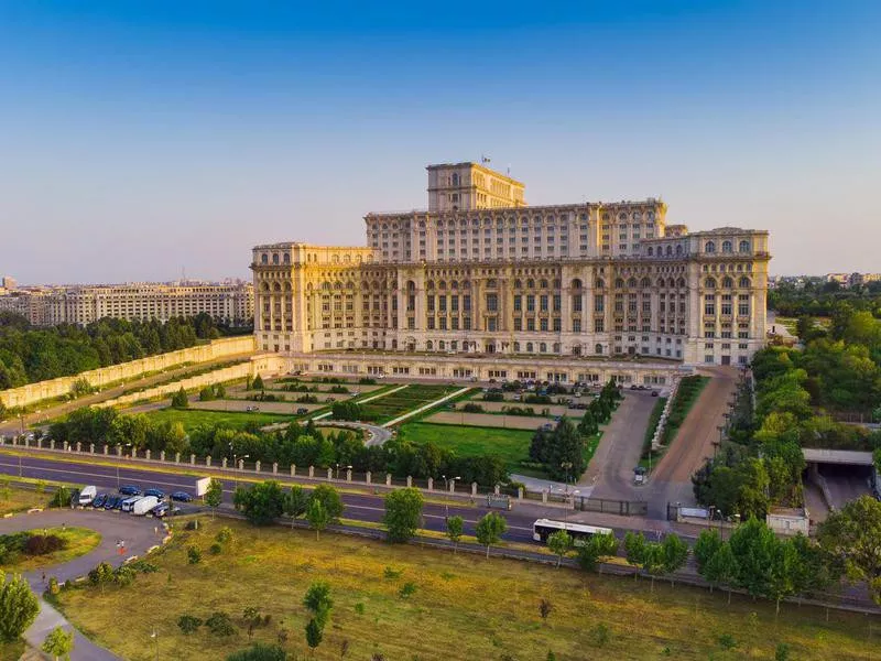 Parliament House in Bucharest