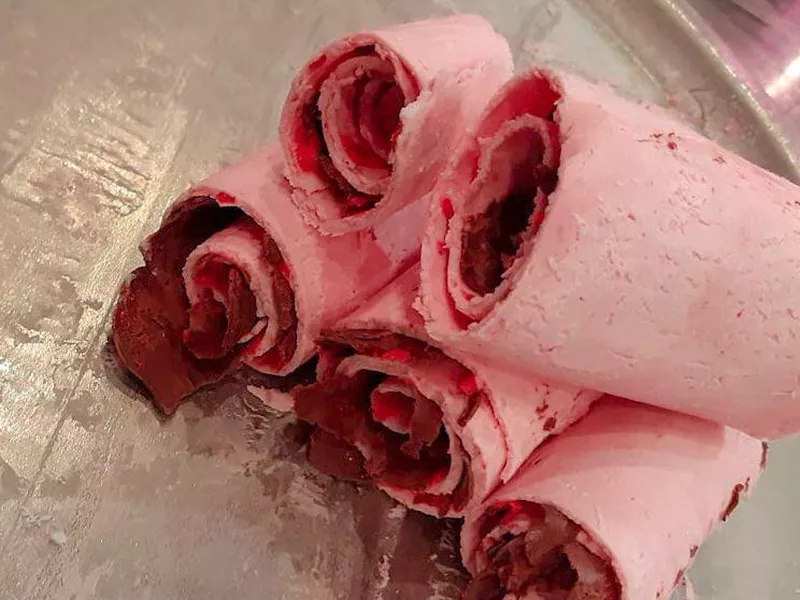 Rolled ice cream in Tampa