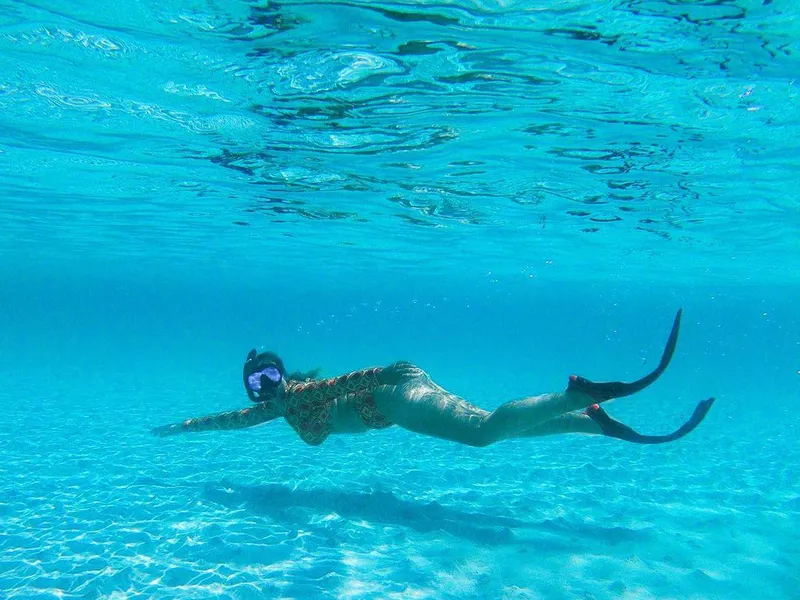 Underwater Swimming at Flaherty’s Beach