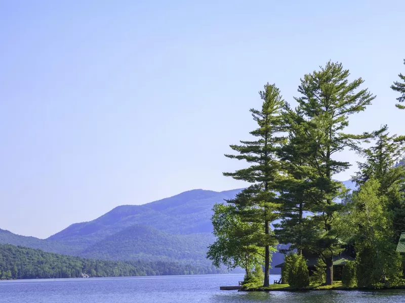 Morning light on Lake Placid