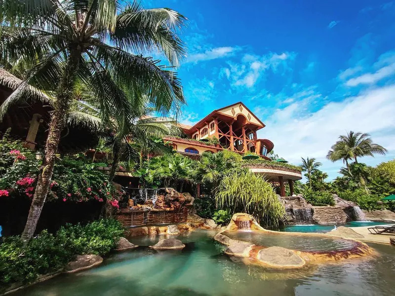 Hot spring pool at The Springs Resort and Spa