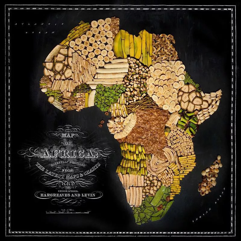 Food map of Africa