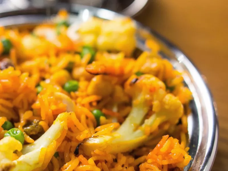 Bombay House rice dish