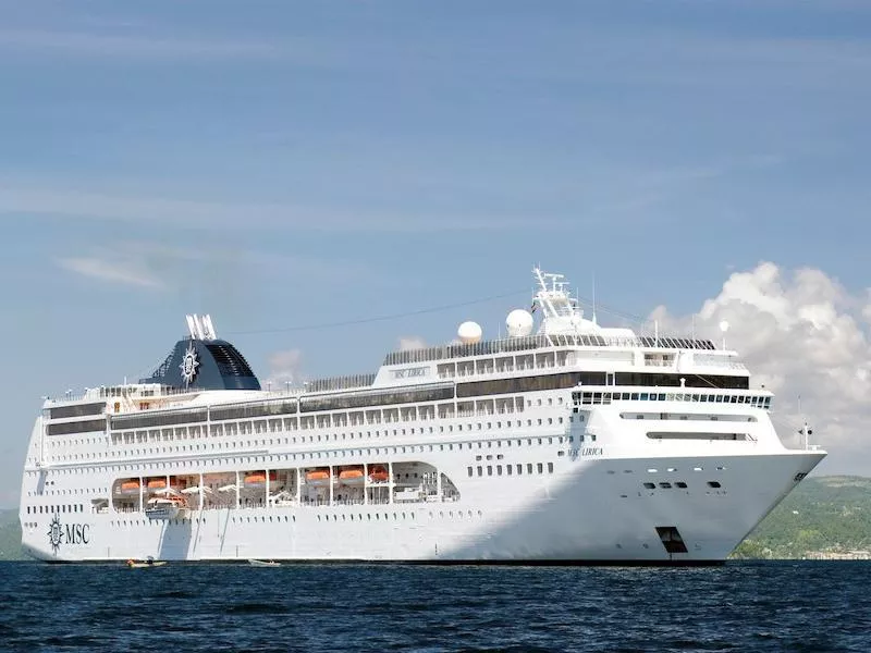 MSC's Lirica sailing