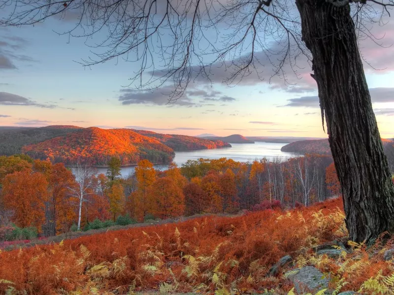 Autumn in the Quabbin Region of Massachusetts