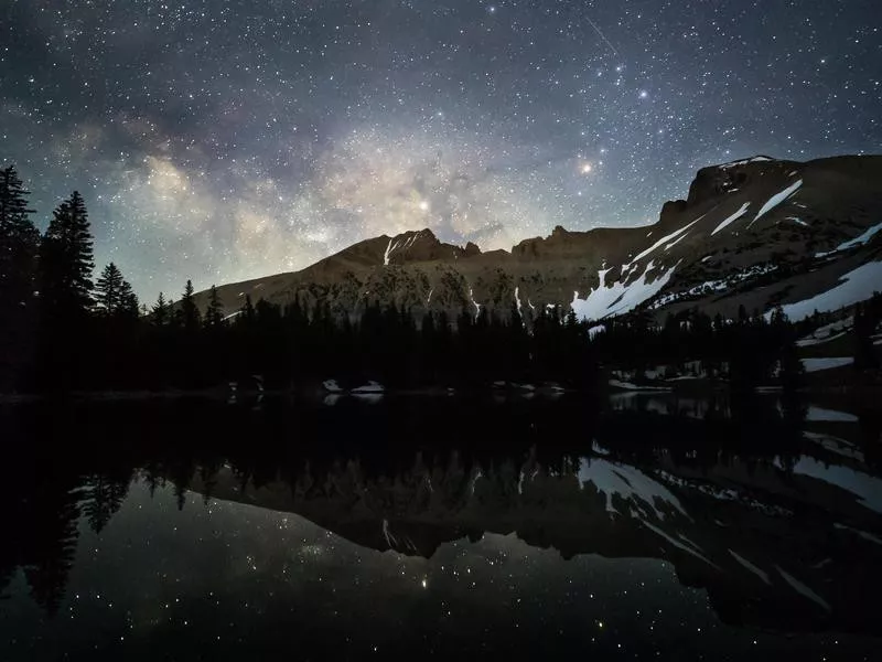 Great Basin at night