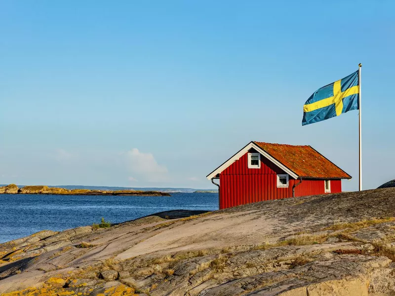 Red House in Sweden