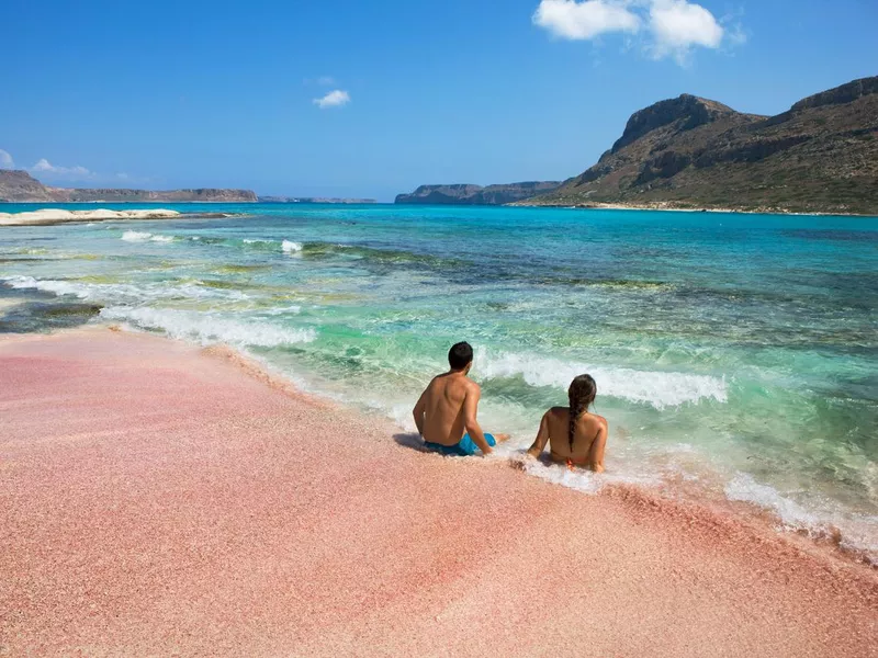 Balos beach on Crete