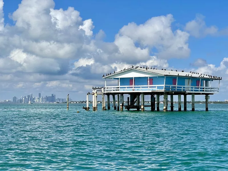 Stiltsville in Miami, Florida