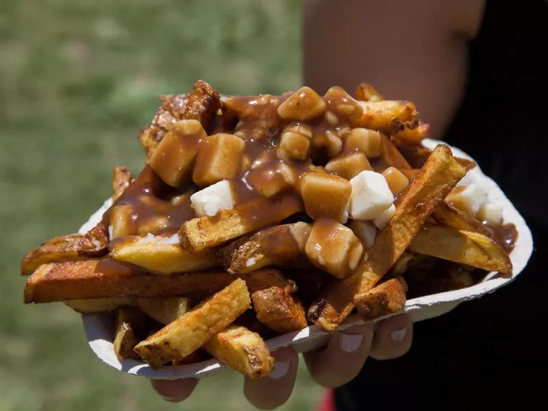 Canadian poutine