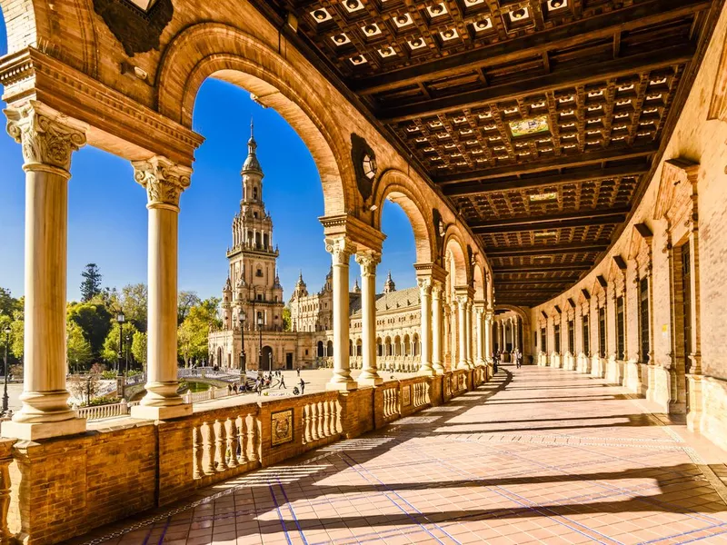 Plaza de espana Seville, Andalusia, Spain