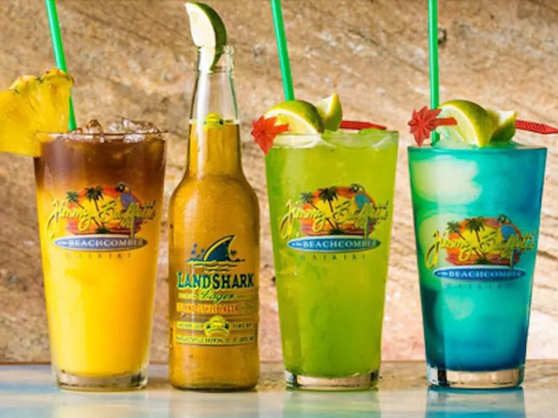 Margaritaville drinks