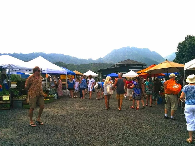 Farmers market in Kauai