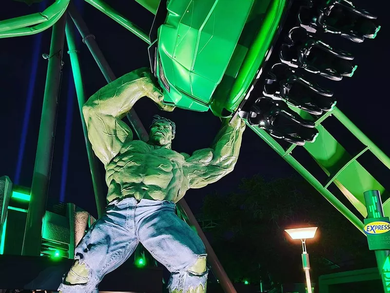 The Incredible Hulk Coaster