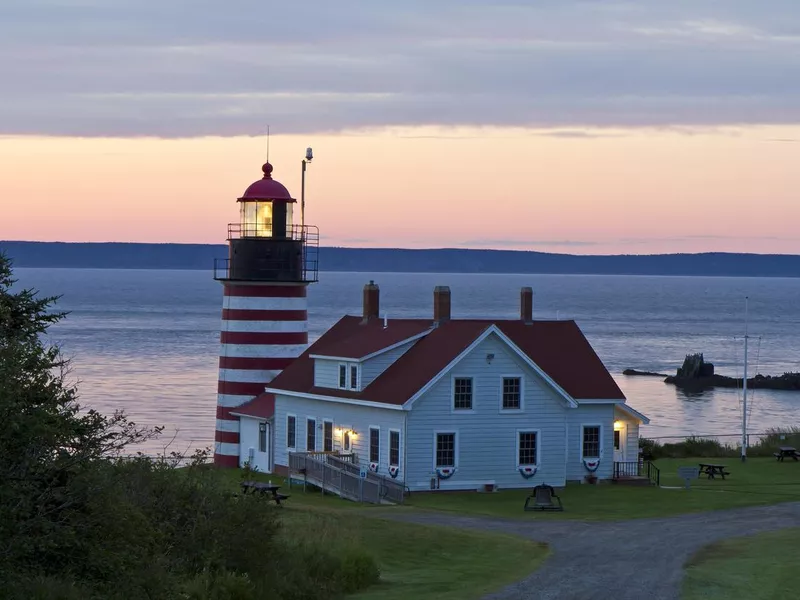 West Quoddy Head Light Sunrise