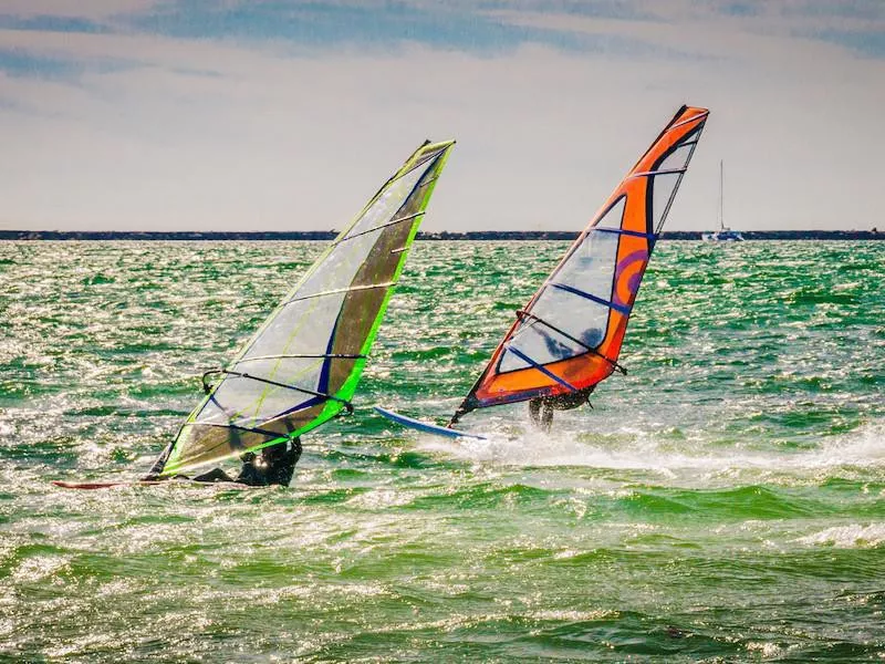 Massachusetts wind surfing