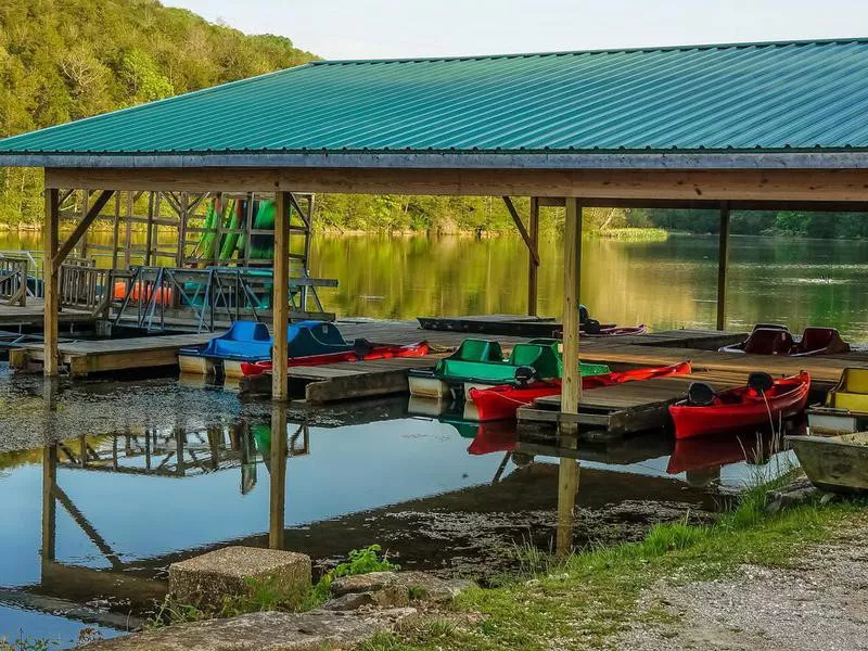 Lake Leatherwood in Eureka Springs, Arkansas