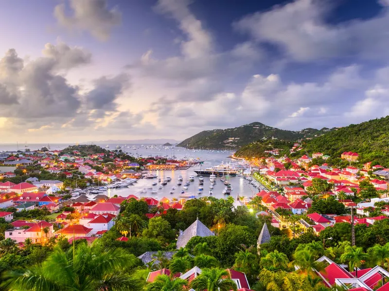 Saint Barths at sunset