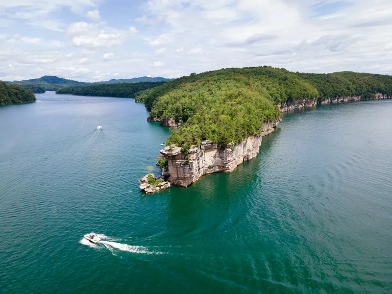 Long Point Peninsula at Summersville Lake, West Virginia