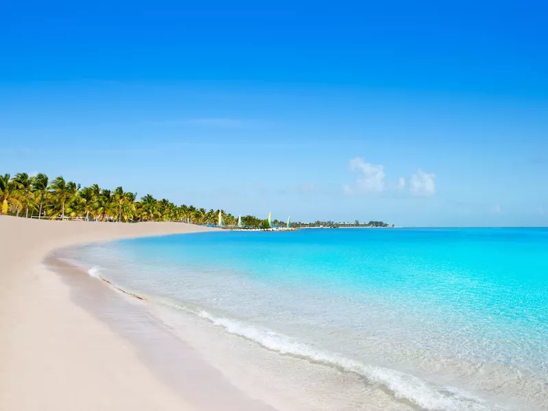 Smathers Beach in Key West, Florida