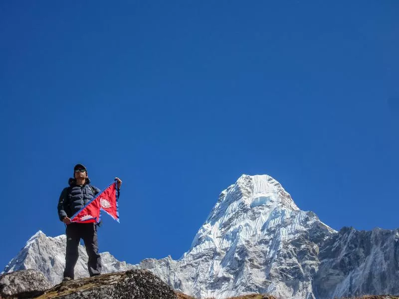 Nepalese flag