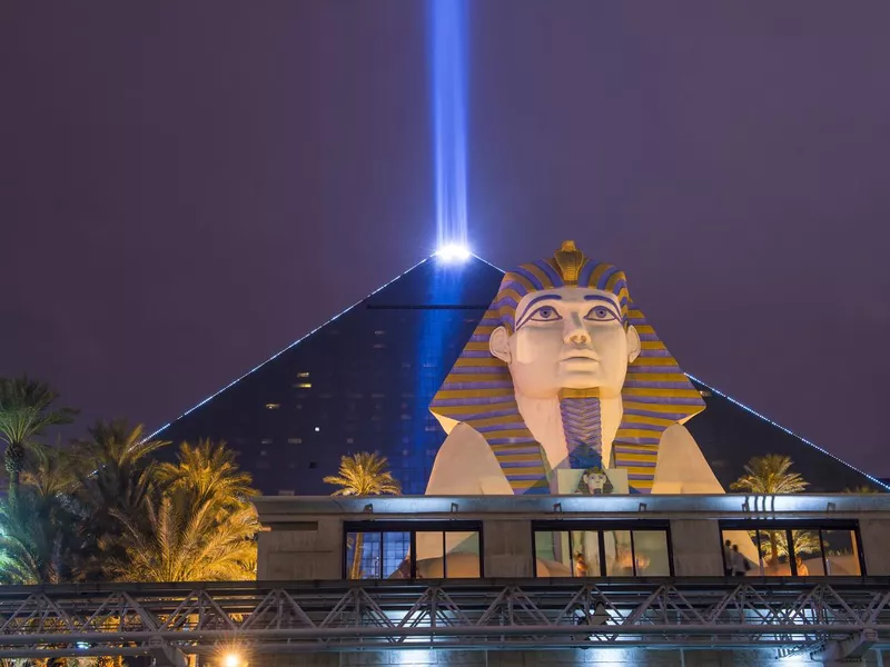 Luxor Las Vegas black pyramid