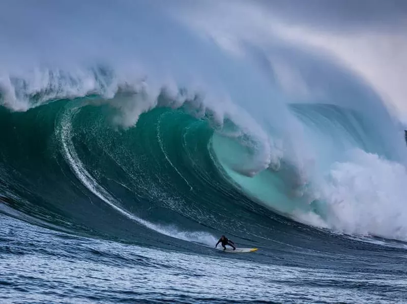 Surfing at Dungeons