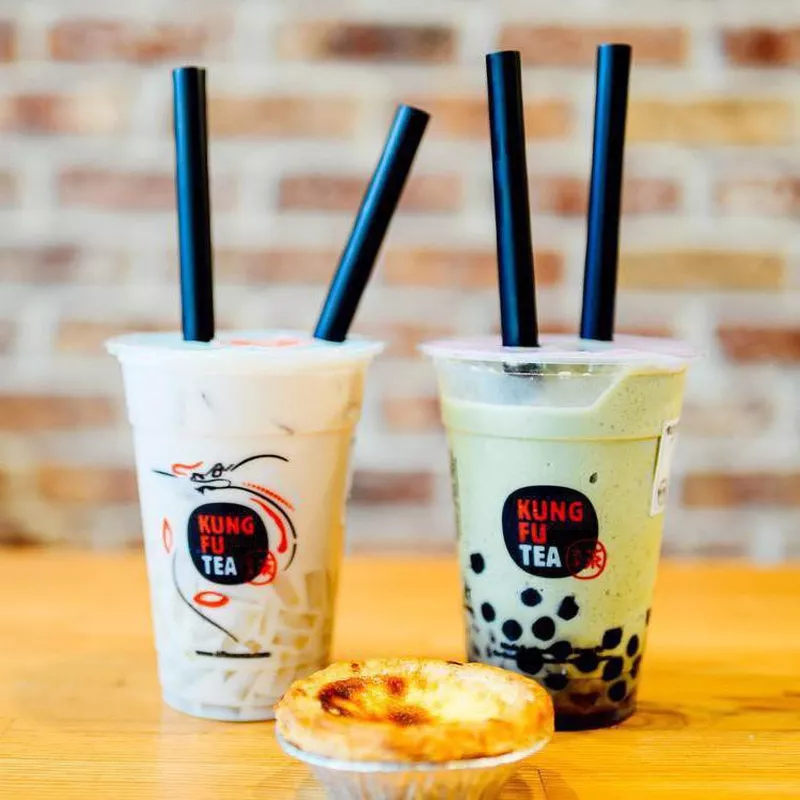 Boba Tea Flavors: Almond boba tea