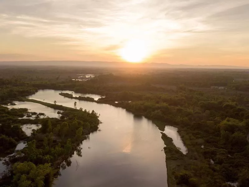 South Sudan river