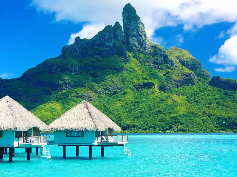 Bora Bora water bungalows