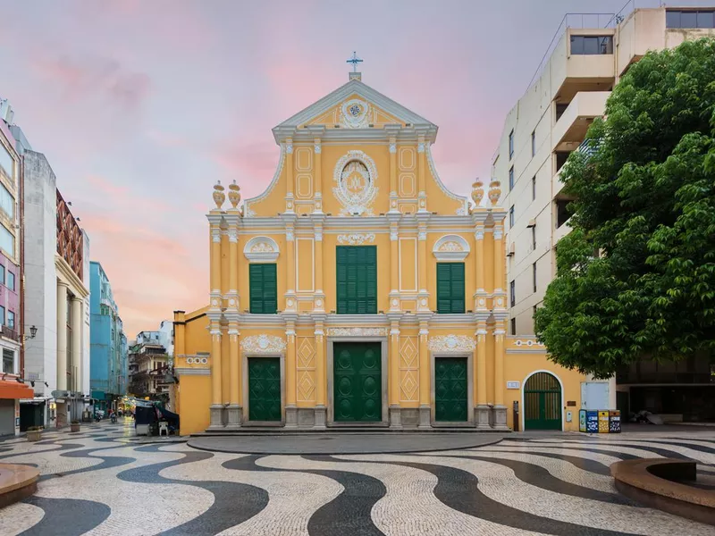 St. Dominic's Church, Church in the middle of Senado Square, Macau, China.