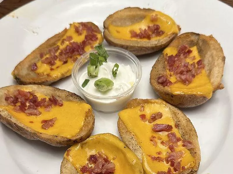 loaded potato skins