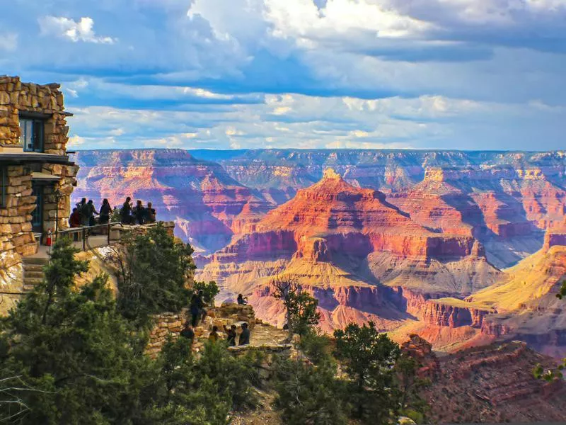 Grand Canyon from observation point