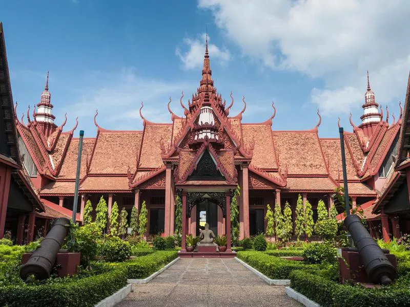 The National Museum in Phnom Penh, Cambodia