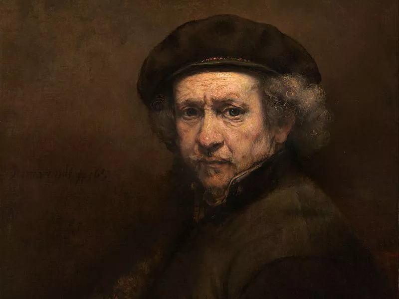 Rembrandt van Rijn self-portrait