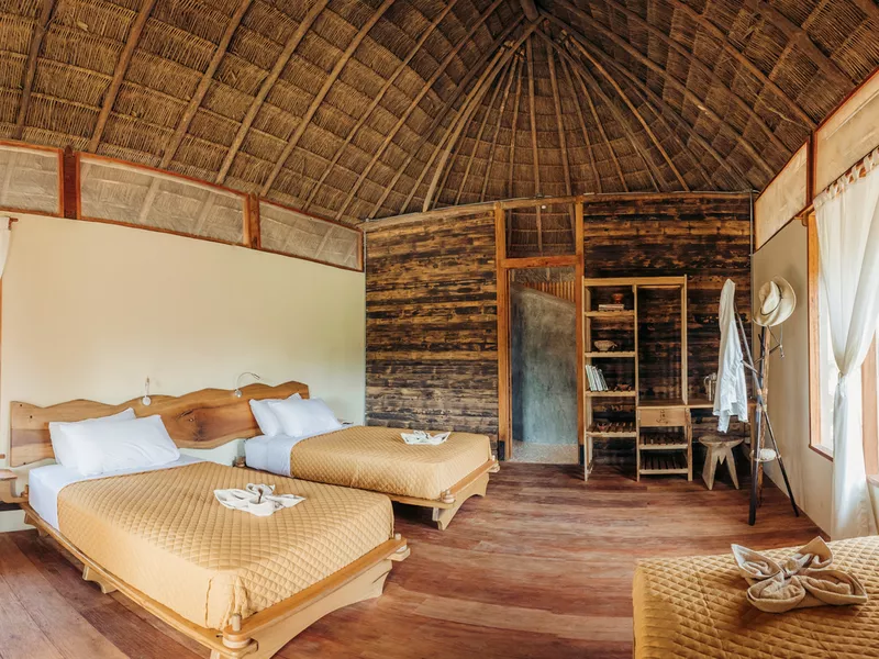 Eco lodge in the Ecuadorian Amazon