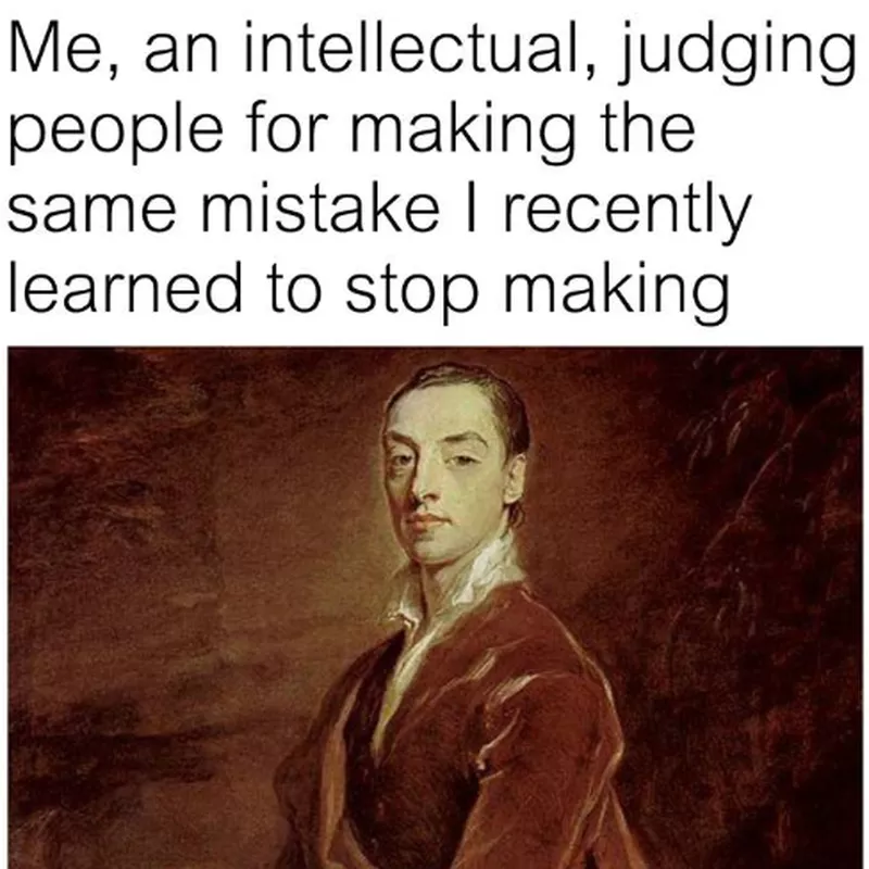 Funny judgmental meme