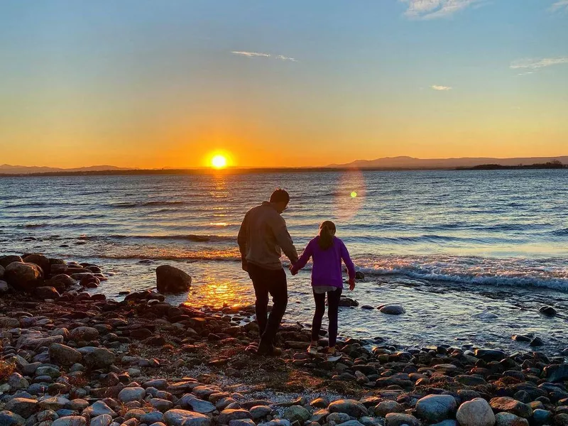 Sunset in Grand Isle, Vermont