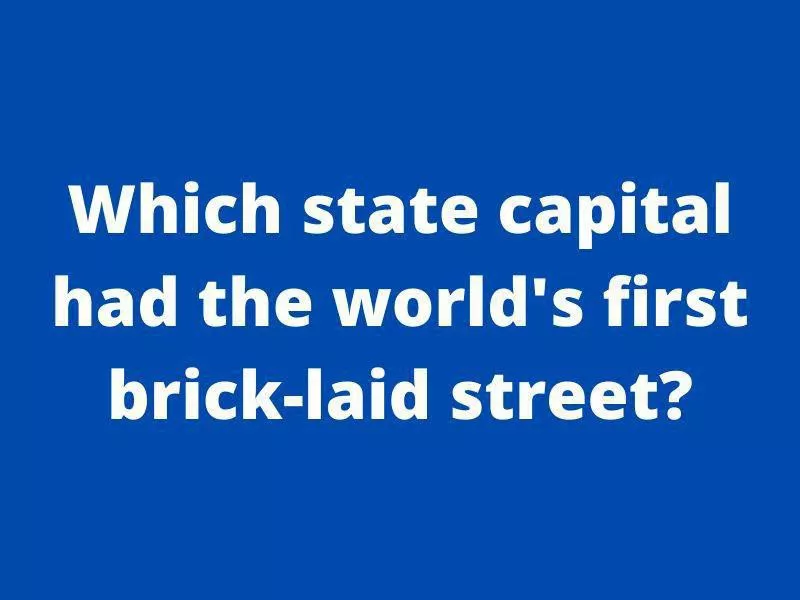 state capital facts