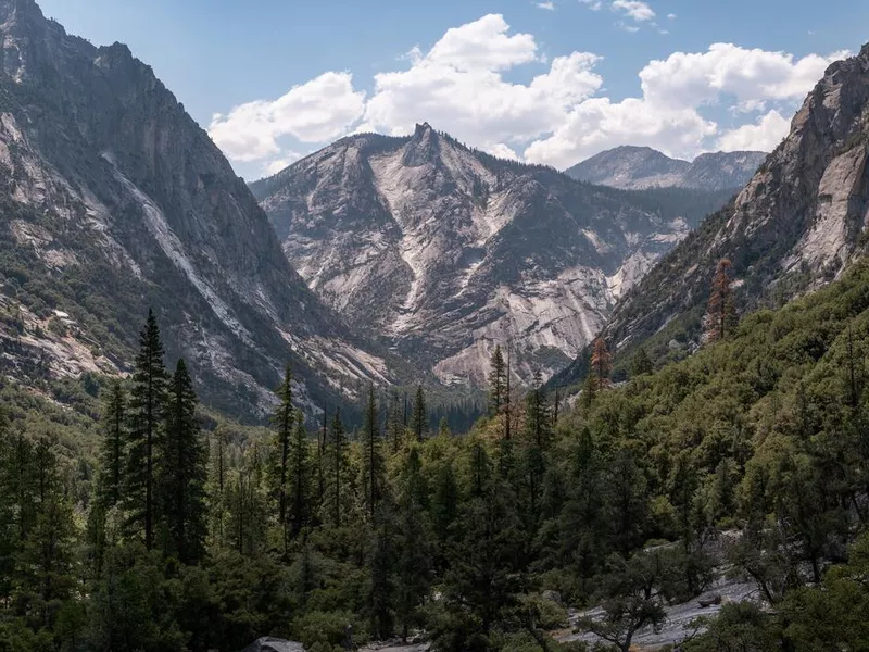 A view from Kings Canyon, California