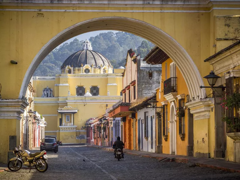 St Catarina arc in Antigua Guatemala.