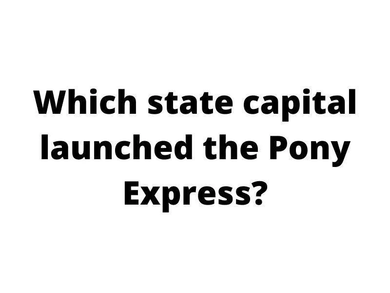 pony express fact